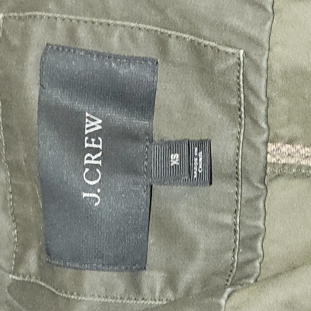 J. Crew Green Utility Jacket‎ with Structured Silhouette